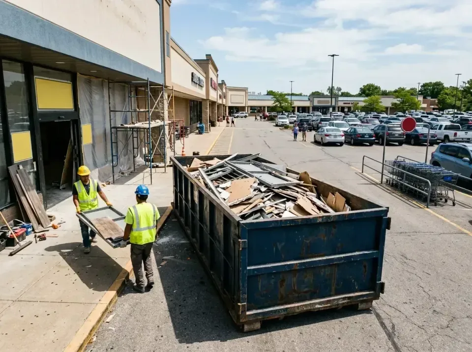 retail-store-renovation-debris-003 — frequently asked questions, Roll-off Dumpster Rentals in Burley, ID